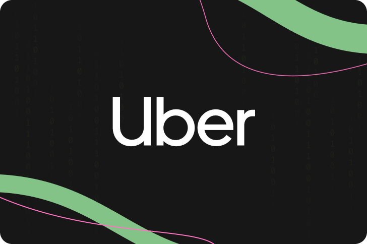 Card do parceiro Uber
