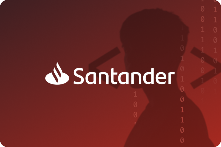 Card do parceiro Santander